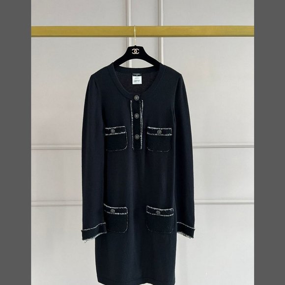 Chanel Cashmere Dress - Picture 1 of 10